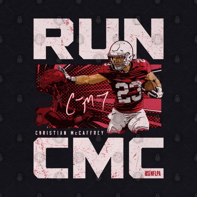 Christian McCaffrey San Francisco Stiff Arm by Chunta_Design